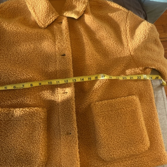 Uniqlo | Women | Mustard Yellow Windproof Fleece Jacket Large - Picture 2 of 9
